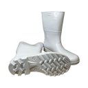 Ver imagem 3 de Bota Pvc Branca Cano Curto Médio 28cm Safety Boots sem Forro Kadesh Ca 42149 Média 40