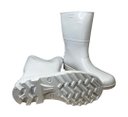 Ver imagem 3 de Bota Pvc Branca Cano Curto Médio 28cm Safety Boots sem Forro Kadesh Ca 42149 Média 40