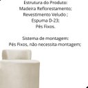 Ver imagem 2 de Puff Banquetas Athena Decorativa Veludo