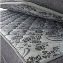 Ver imagem 3 de Colchão King Size D33 Bipartido 186x198x22cm Suede Cinza