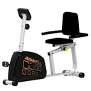 Ver imagem 4 de Bicicleta Horizontal Athletic Clbh 10 8 Níveis Magnéticos Suporta 150kg Pedal Suave Banco Amplo