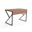 Ver imagem 5 de Mesa de Escritório Industrial 120cm Tampo em MDF Base Metal Noronha - Straub Web