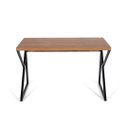 Ver imagem 4 de Mesa de Escritório Industrial 120cm Tampo em MDF Base Metal Noronha - Straub Web
