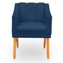 Ver imagem 6 de Kit Poltrona Cadeira para Sala Confortável e Moderna Mila Suede