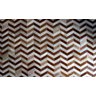 Tapete Chevron - Bege/Champanhe - 150 x 200 - 2