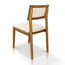 Ver imagem 5 de Cadeira de Jantar e Living Millie Estofada Linho - Desk Design