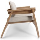 Ver imagem 6 de Poltrona Decorativa para Sala Living Concept L02 Nature Linho Cru - Lyam Decor