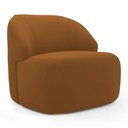 Ver imagem 4 de Kit 2 Poltronas Organica Decorativa Eloa Veludo Terracota - Londrilar