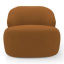 Ver imagem 3 de Kit 2 Poltronas Organica Decorativa Eloa Veludo Terracota - Londrilar