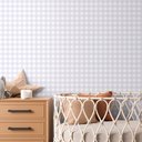 Ver imagem 1 de Papel de Parede Infantil Xadrez Vichy Roxo Claro