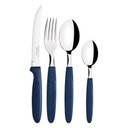 Ver imagem 2 de Jogo de Talheres 24 Peças Tramontina Ipanema 23399191 Azul