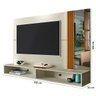 Painel Sala Titan 180cm para TV até 60 Polegadas com Espelho - 3