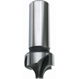 Fresa de Perfil Constante, 1/4 de Círculo - Raio 10 - 4 Cortes, Haste Cilíndrica, Corte À Direita - 1