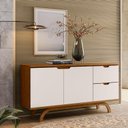 Ver imagem 6 de Cristaleira e Aparador Buffet Vicenza Ype Off White – New Ceval
