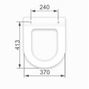 Ver imagem 2 de ASSENTO SANITÁRIO CALYPSO PRETO TAMPA P/ VASO INCEPA MADEIRA LAQUEADA