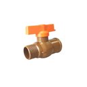 Ver imagem 1 de Registro Pvc Esfera Rosca Interna e Externa 3/4" Marrom - Unifortte