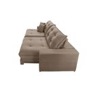 Ver imagem 3 de Sofá Duque Dois Módulos de 80cm B25cm Meu Sofá Online B002 Veludo Capuccino