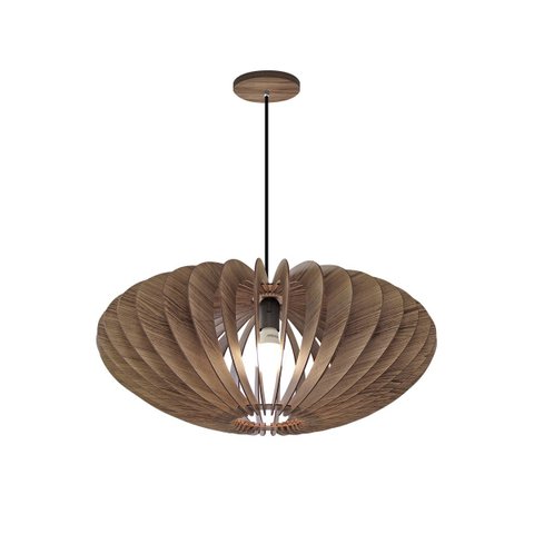 Luminária Pendente Mdf Luna- Madalli