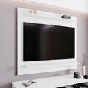 Ver imagem 1 de Painel para Tvs até 50 Linden Mdp/bp com 2 Prateleiras Branco G96 - Gran Belo