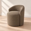 Ver imagem 6 de Poltrona Decorativa Yara Suede Sala Estar Quarto Recepção Confortável