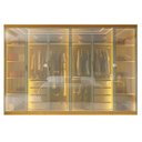 Ver imagem 2 de Guarda-roupa Casal 6 Portas Reflecta Cumaru Yescasa