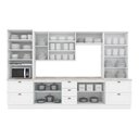 Ver imagem 4 de Cozinha Modulada Americana 8 Peças 2 Aéreos + 2 Balcões+ 2 Paneleiros + 2 Complementos C5p47