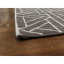 Ver imagem 5 de Tapete para Sala Edantex Carter 02 1,90 X 2,40 - Cinza