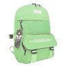Mochila Feminina Universitária Urbano Juvenil Adulto Fashion - Verde claro - 1