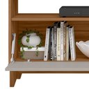 Ver imagem 5 de Estante Home NT1300 para TV até 65 Polegadas Freijó Trend/ Off White Notável Móveis
