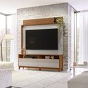 Ver imagem 1 de Estante Home NT1300 para TV até 65 Polegadas Freijó Trend/ Off White Notável Móveis