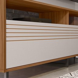 Estante Home NT1300 Para Tv Até 65 Polegadas Freijó Trend/ Off White Notável Móveis - 6 Estante Home NT1300 Para Tv Até 65 Polegadas Freijó Trend/ Off White Notável Móveis - 6