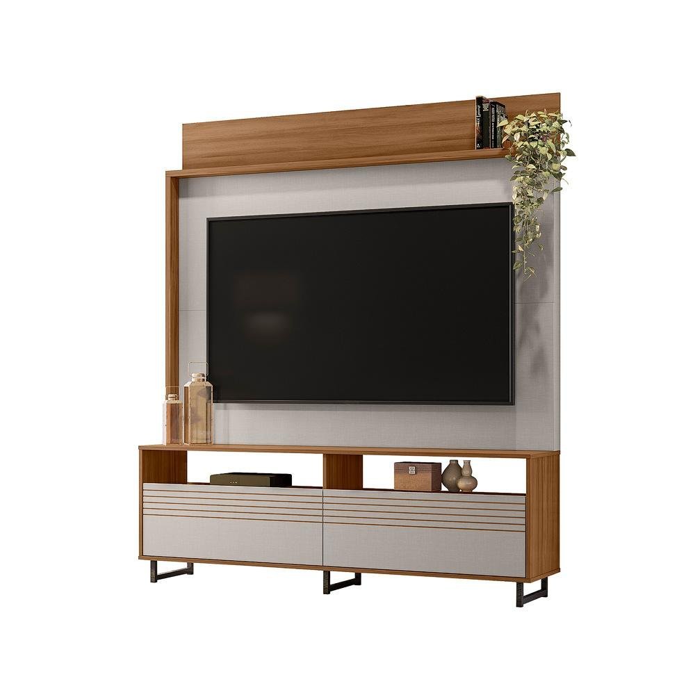 Estante Home NT1300 Para Tv Até 65 Polegadas Freijó Trend/ Off White Notável Móveis - 2