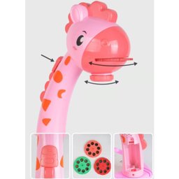 Lousa Mágica com Projetor Girafinha - Desenhar e Aprender Cor:rosa - 5