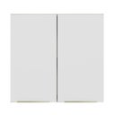 Ver imagem 7 de Armário Aéreo 70 cm 2 Portas Rustic/Branco Veludo Lux Madesa