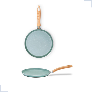 Tapioqueira Panquequeira Panela Frigideira Indução Alumínio Antiaderente Brinox:Verde