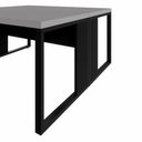 Ver imagem 6 de Plataforma de Trabalho 2 Pessoas 1,50m X 1,40m Pés Metal F5 Cor:cinza Sagrado com Preto