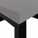 Ver imagem 7 de Plataforma de Trabalho 2 Pessoas 1,50m X 1,40m Pés Metal F5 Cor:cinza Sagrado com Preto