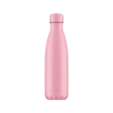 Garrafa Térmica MS913 500ml Aço Inox Portátil 1 Unidade:Rosa