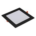 Ver imagem 1 de Luminária Led Embutir Quadrada 18w Bivolt Preto 6500k Avant