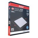 Ver imagem 2 de Luminária Led Embutir Quadrada 18w Bivolt Preto 6500k Avant