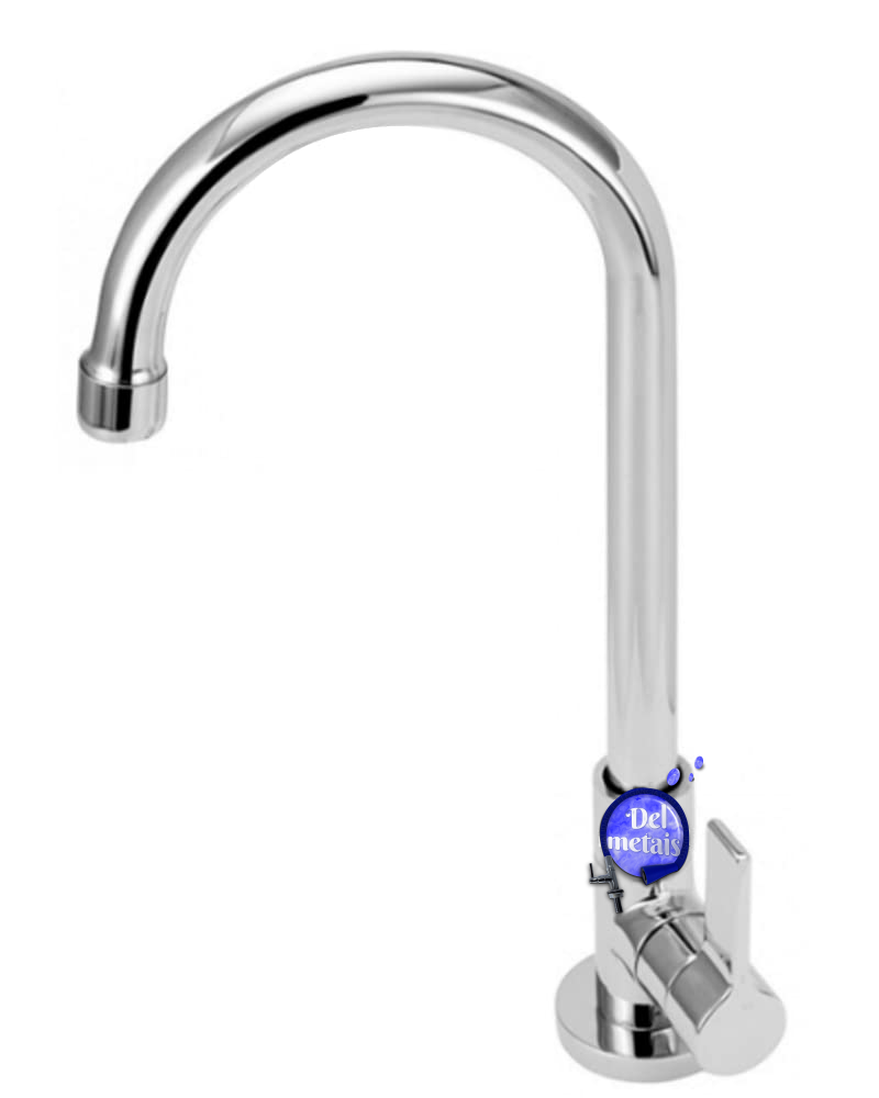 Torneira Lavatório Banheiro B. M. Metal Luxo 1195 C-65 Volta Exclusivo Casagrande Mundial - 1