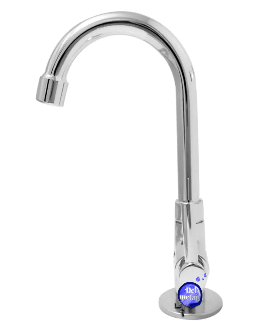Torneira Lavatório Banheiro B. M. Metal Luxo 1195 C-65 Volta Exclusivo Casagrande Mundial - 3