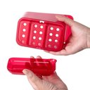 Ver imagem 5 de Conjunto de Pia Vermelho - Porta Detergente, Escorredor de Talheres e Lixeira 3l