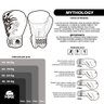Luva de Boxe Muay Thai Mks Mythology em Couro Tamanho 16 Oz - 2