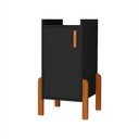 Ver imagem 1 de Armário Poseidon Aparador para Cozinha Café ou Área Gourmet Funcional - Preto
