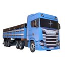 Ver imagem 1 de Carreta Scania R450 Graneleiro Gigante Madeira Mdf Miniatura