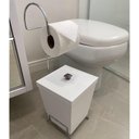 Ver imagem 4 de Kit 2 Lixeiras com Suporte de Papel Higiênico - Stolf