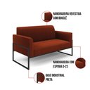 Ver imagem 3 de Namoradeira e 2 Poltronas Industrial Alta Preto Marisa Bouclê Terra D03 - D’Rossi