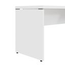 Ver imagem 6 de Escrivaninha L Escritório 1,50m X 1,50m Pés Painel F5 Office Cor:branco
