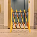 Ver imagem 2 de Barreira Pantografica Retratil Grade Safonada Estrada Obra Rodovia Segurança Aviso Manutençao Sinali